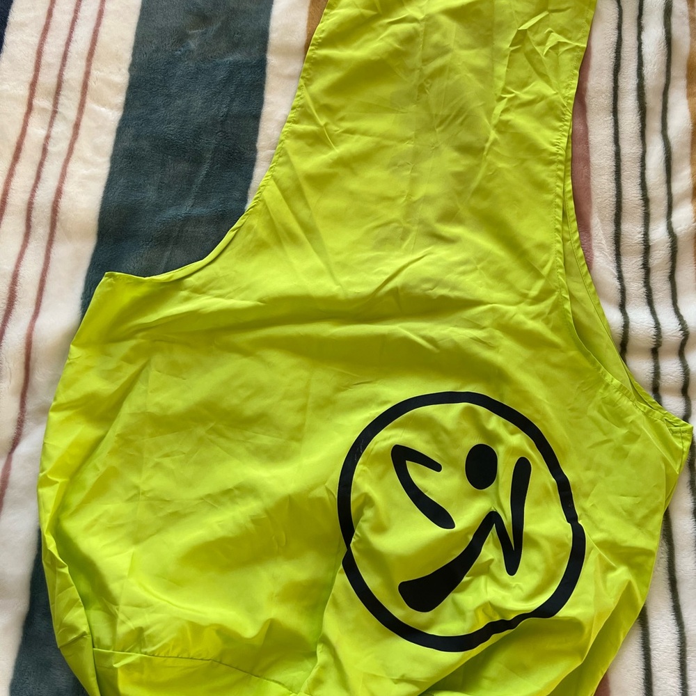 Zumba Fitness Neon Yellow Satchel
